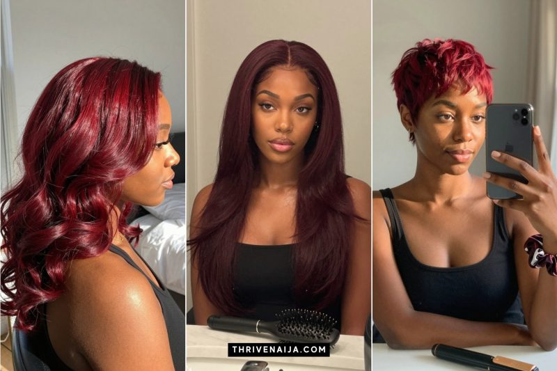 Cute Cherry Red Hair Color Ideas