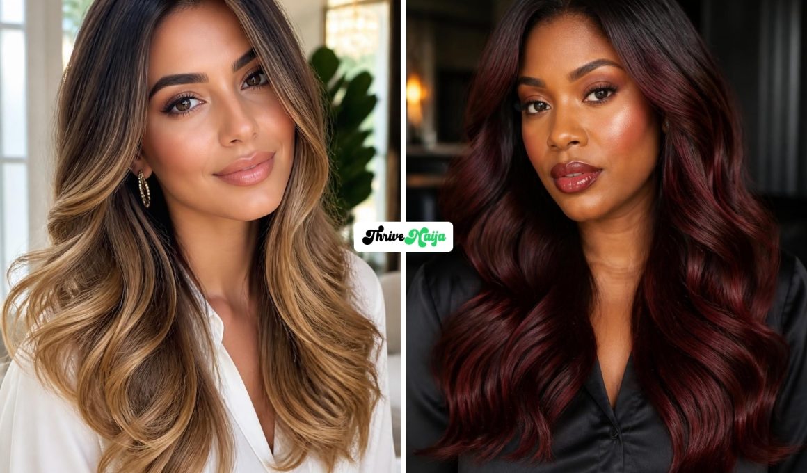 Cute Ombre Hair Color for Brunettes