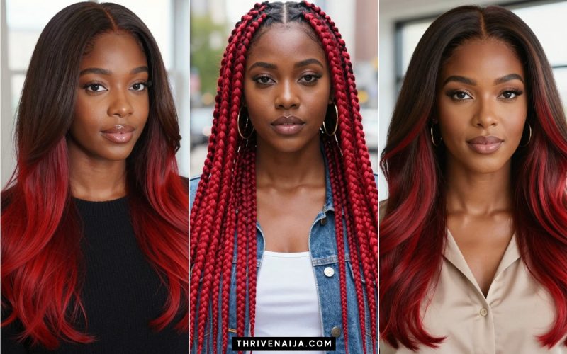 Cutest Vivid Red Hair Color Ideas