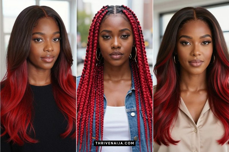 Cutest Vivid Red Hair Color Ideas