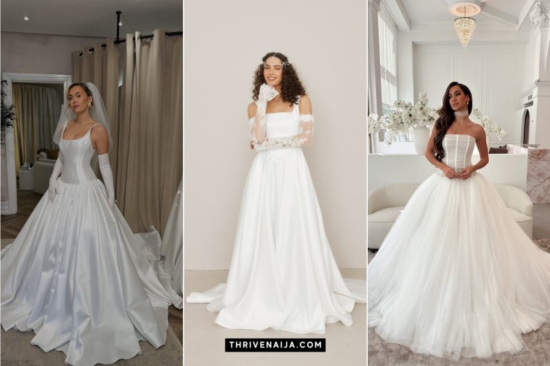 Gorgeous Drop Waist Wedding Dress Corset Ideas