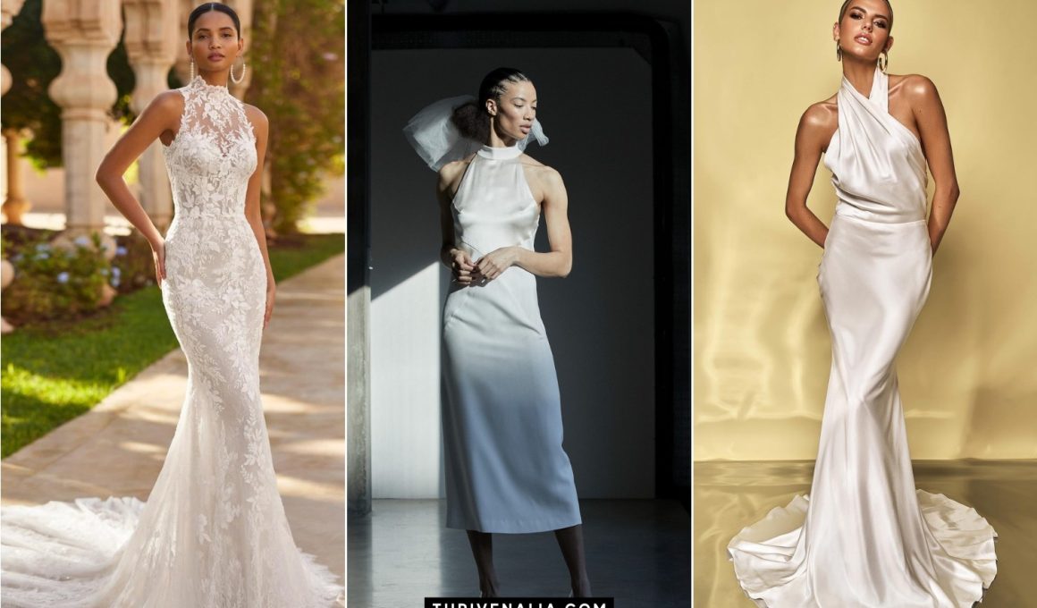 Gorgeous Halter Neck Wedding Dresses
