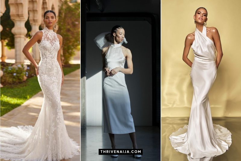 Gorgeous Halter Neck Wedding Dresses
