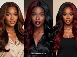 Gorgeous Two Tone Split Hair Color