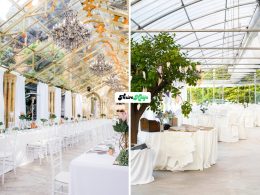 Lovely Glass Greenhouse Wedding Decor Ideas