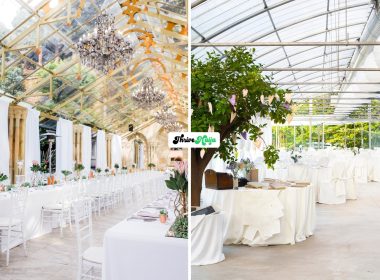 Lovely Glass Greenhouse Wedding Decor Ideas
