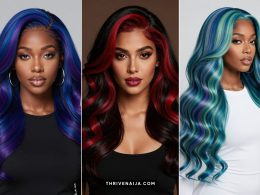 Lovely Pinwheel Hair Color Ideas