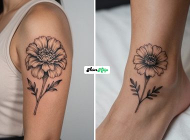 Marigold Flower Tattoo Ideas Full of Warmth and Charm