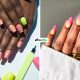 Pink & Yellow Summer Nails Ideas