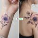 Violet Flower Tattoo Ideas That Feel Delicate and Pretty
