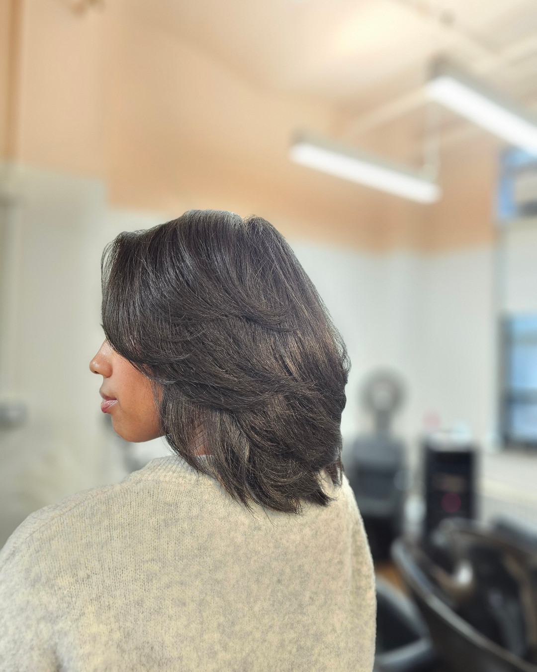 Textured Layers Silk Press