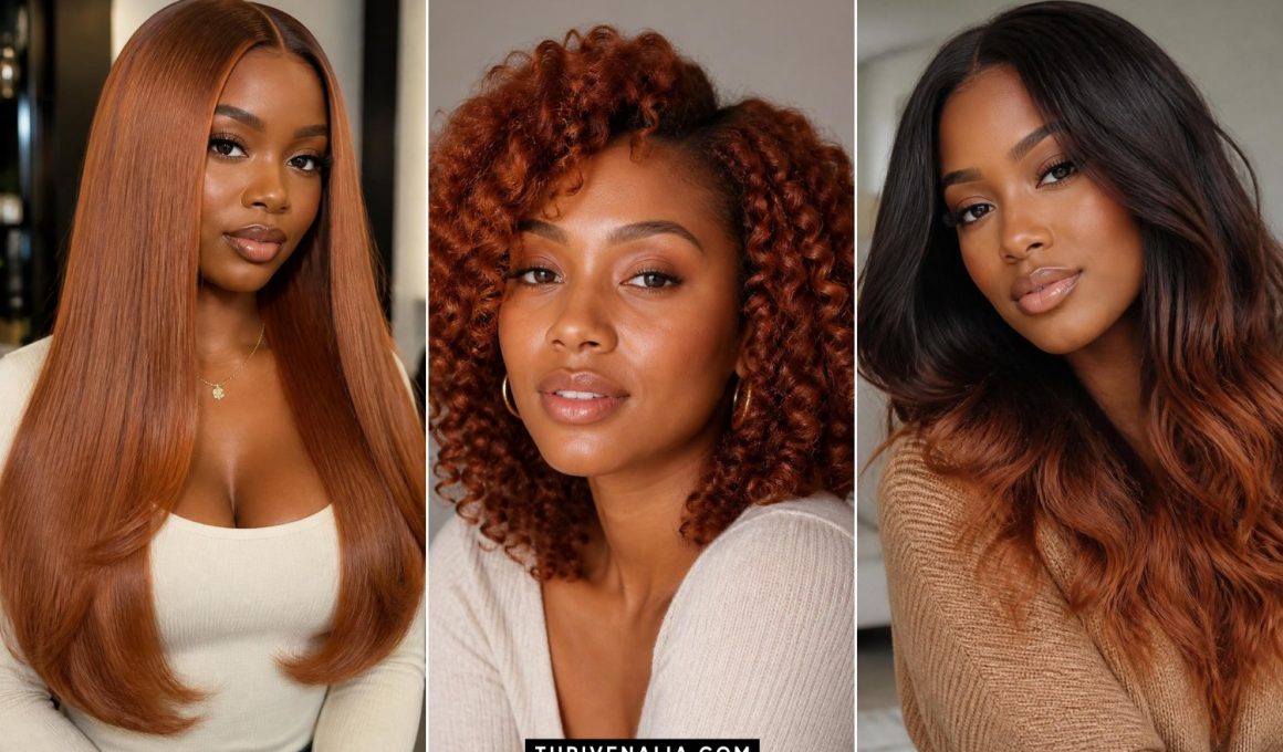 Beautiful Copper Auburn Hair Color Ideas