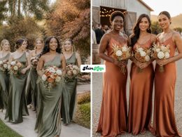 Beautiful Fall Wedding Bridesmaid Dresses