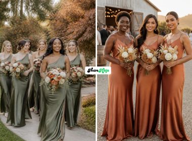 Beautiful Fall Wedding Bridesmaid Dresses