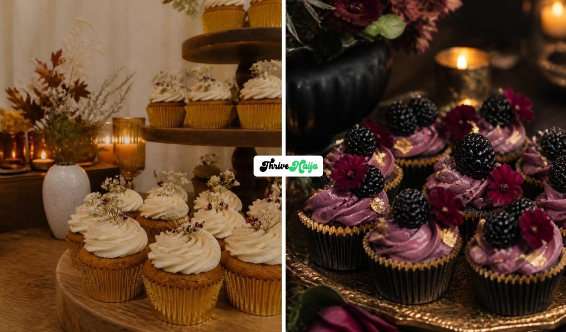 Beautiful Fall Wedding Cupcakes for Your Event