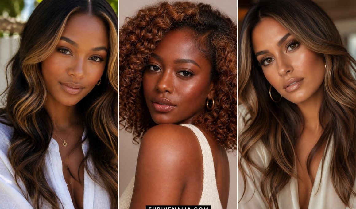 Best Hair Color Ideas for Brown Eyes
