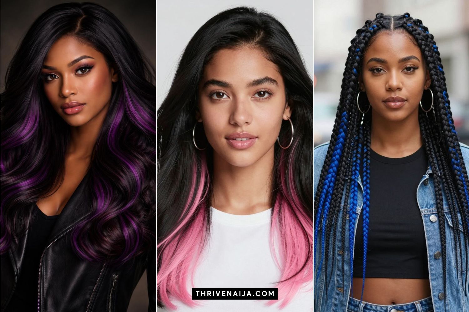 15 Gorgeous Color Blocking Hair Ideas ThriveNaija 15-gorgeous-color-blocking-hair-ideas-thrivenaija