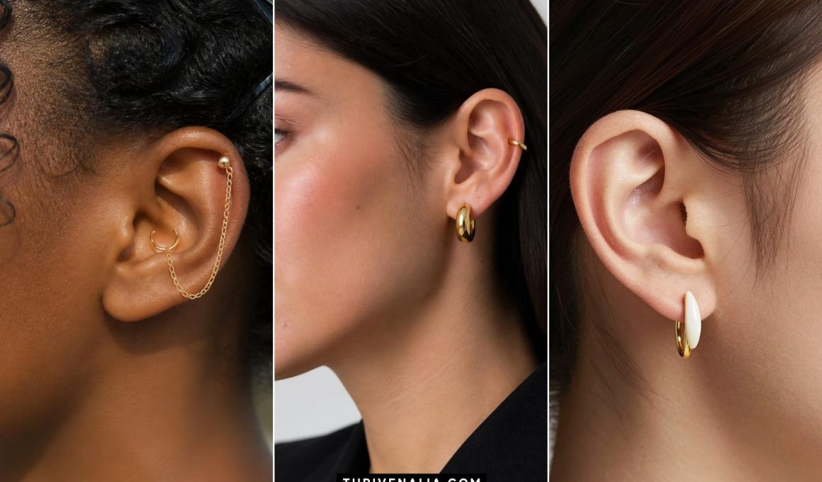 Double Ear Piercing Ideas