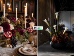 Exquisite Fall Wedding Flower Arrangements