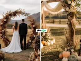Fall Wedding Arch Ideas You'll Love