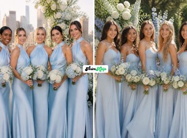 Gorgeous Baby Blue Bridesmaid Dress Ideas