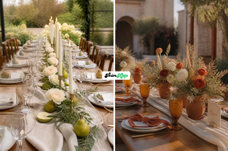 Gorgeous Fall Wedding Tablescapes to Inspire You