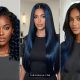 Lovely Black Blue Hair Color Ideas