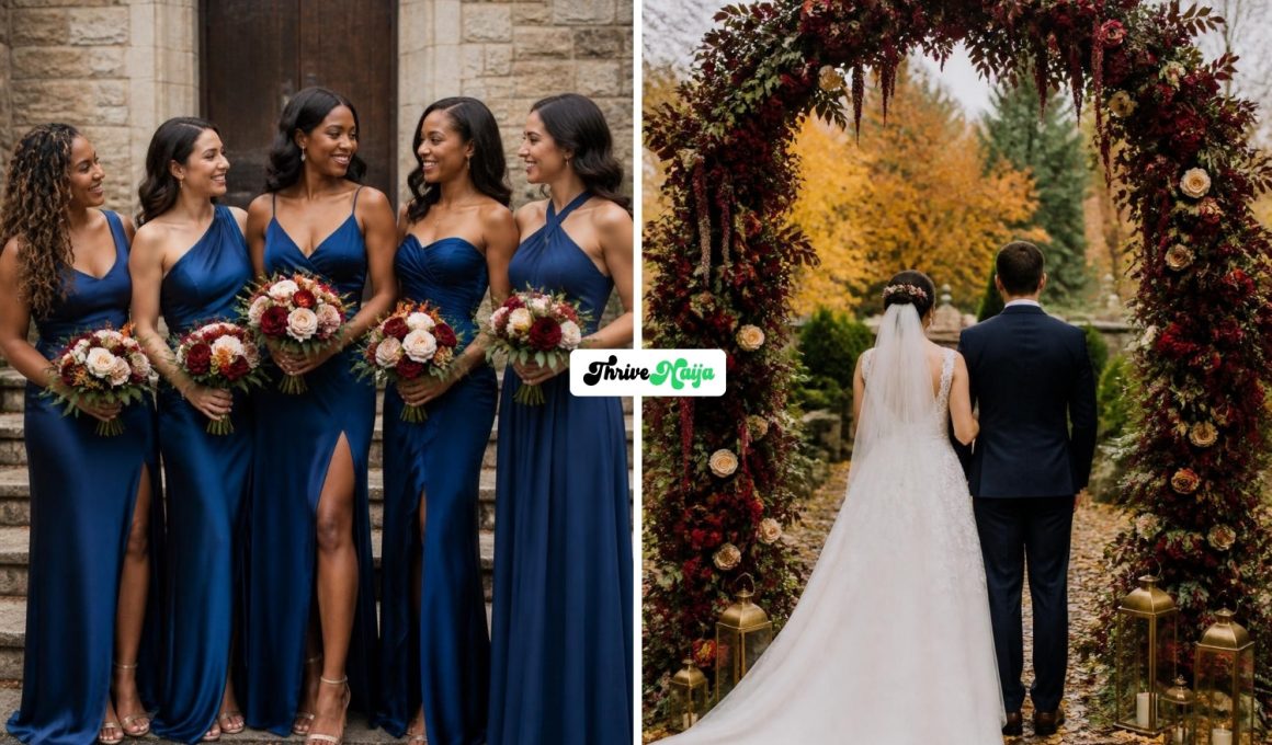 Most Beautiful Fall Jewel Tone Wedding Ideas