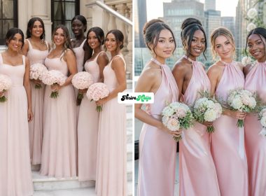 Most Beautiful Light Pink Bridesmaid Dresses
