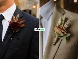 Most Stunning Fall Wedding Boutonniere Ideas