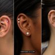 Must-Try Triple Ear Piercing Ideas