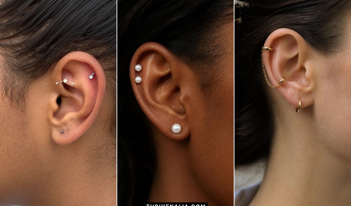 Must-Try Triple Ear Piercing Ideas