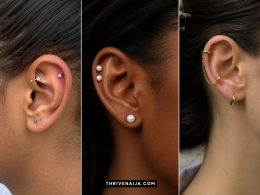 Must-Try Triple Ear Piercing Ideas