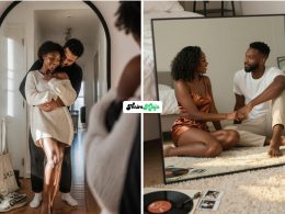 Romantic Couple Mirror Pose Ideas