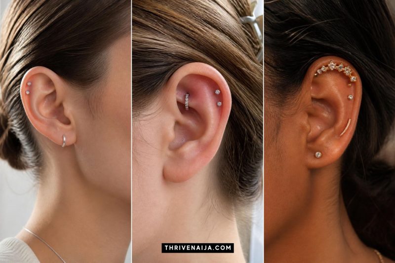 Stunning Upper Ear Piercing Ideas