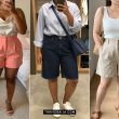 13 Breezy Plus Size Shorts Outfits for Summer