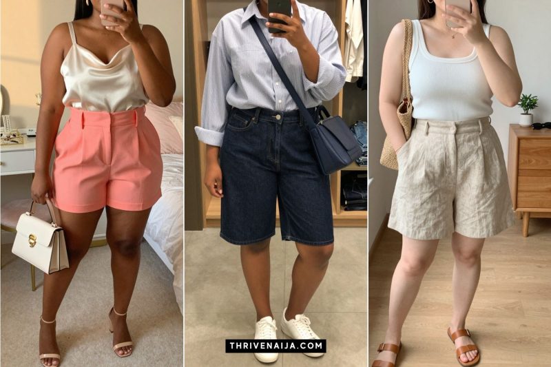13 Breezy Plus Size Shorts Outfits for Summer