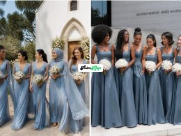 Amazing Dusty Blue Bridesmaid Dresses to Try