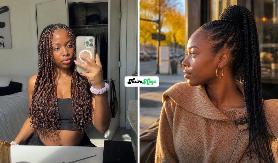 Beautiful Fall Braid Hairstyles for Black Women