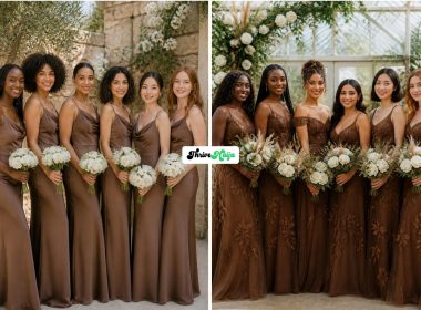 Breathtaking Brown Bridesmaid Dress Ideas