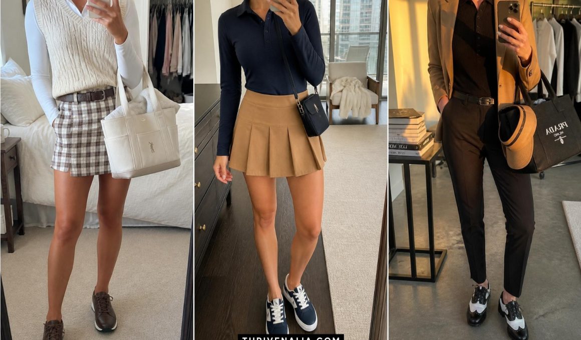 Chic Fall Women Golfing Outfits You’ll Love