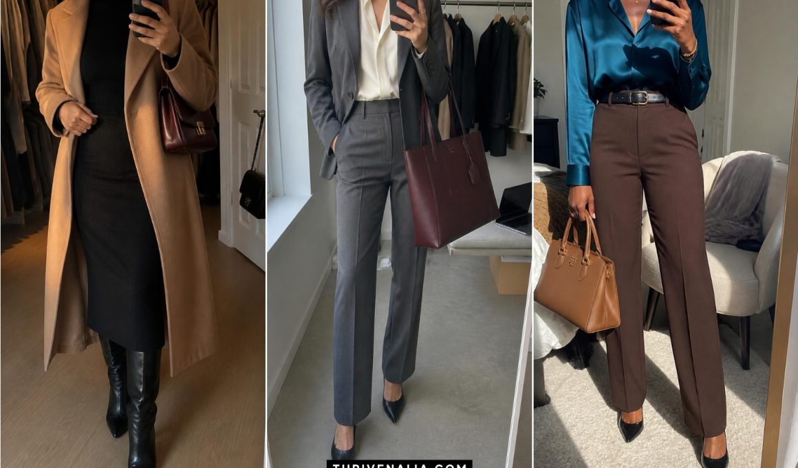 Classy Corporate Fall Outfits for a Powerful Work Look