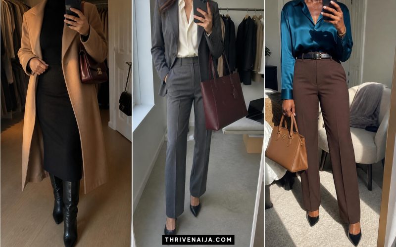 Classy Corporate Fall Outfits for a Powerful Work Look