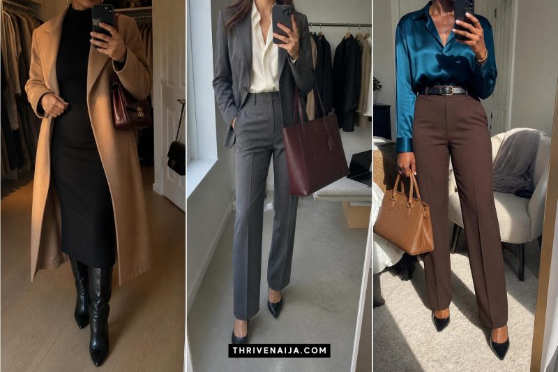 Classy Corporate Fall Outfits for a Powerful Work Look