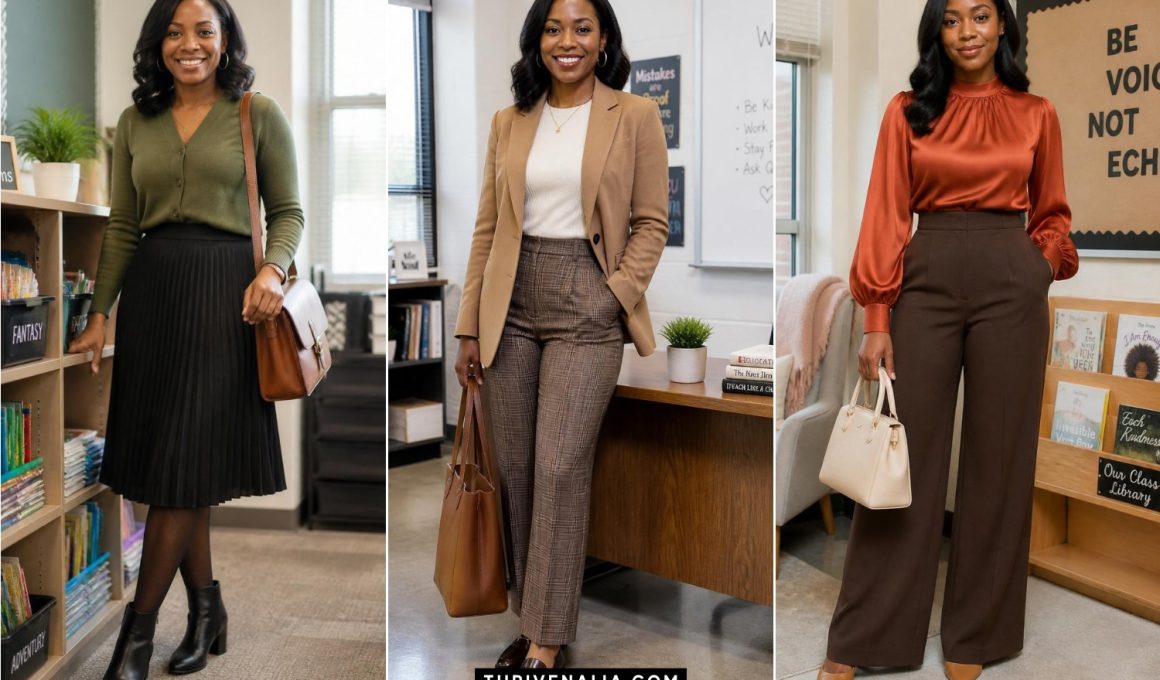 Classy Fall Teacher Outfits to Wear This Year