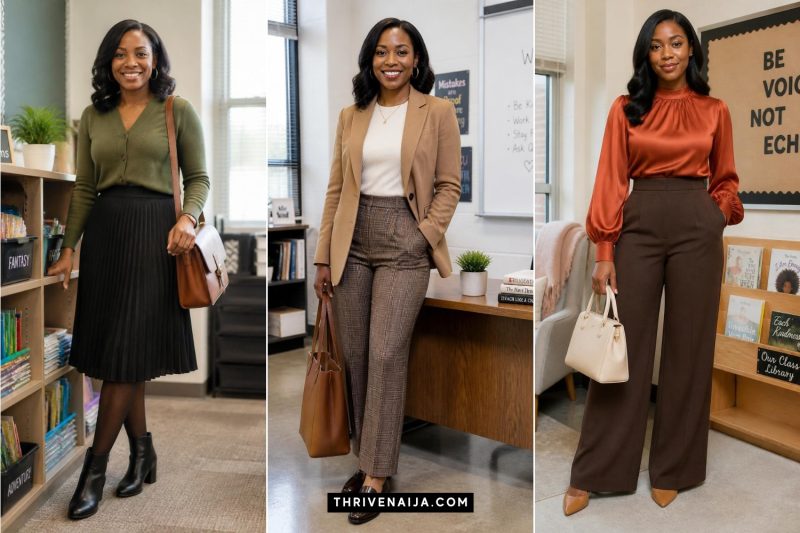 Classy Fall Teacher Outfits to Wear This Year