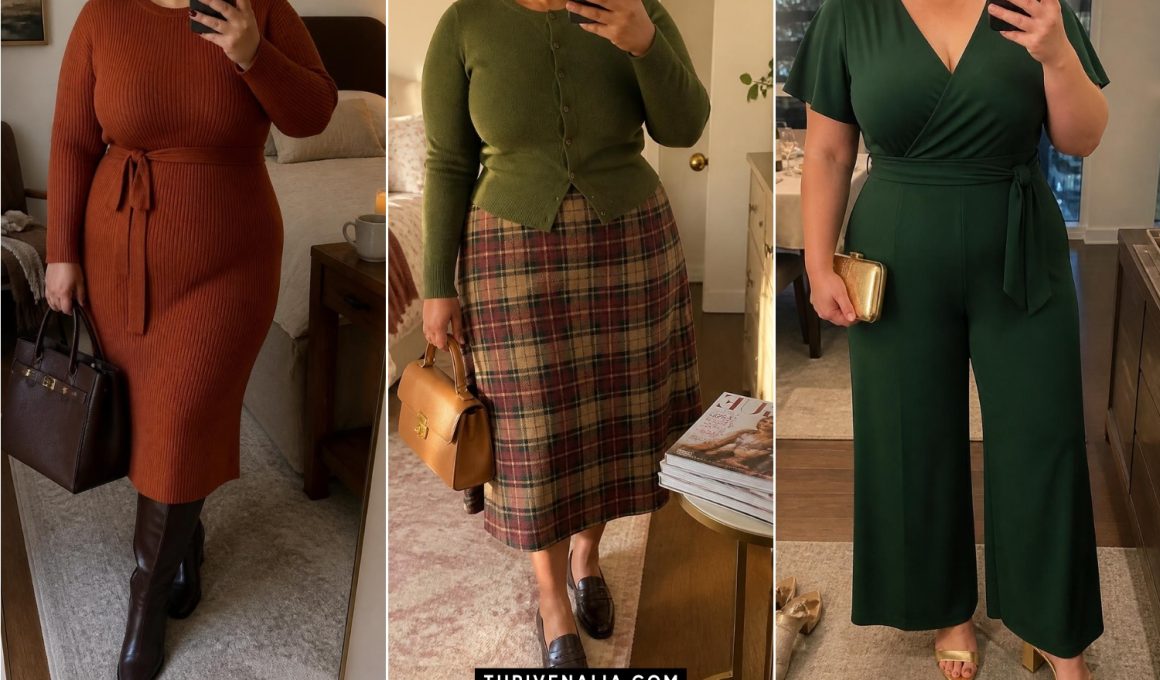 Cozy Plus Size Thanksgiving Outfits to Wear This Year