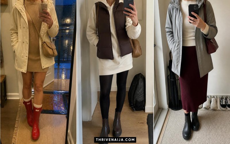 Cute Rainy Fall Outfits for Women This Year