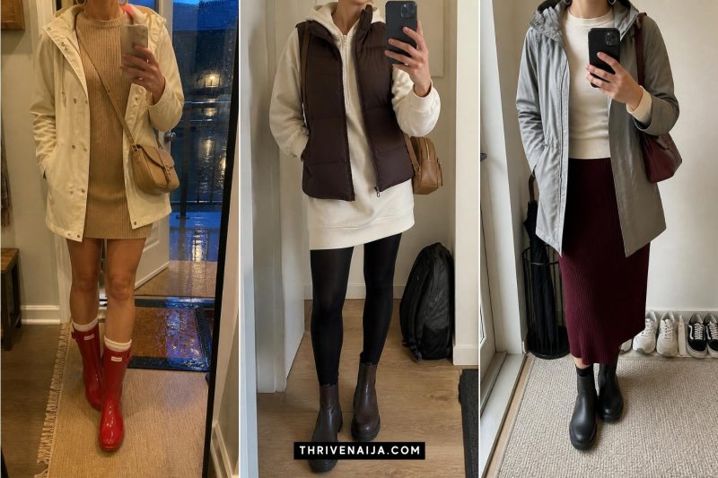 Cute Rainy Fall Outfits for Women This Year