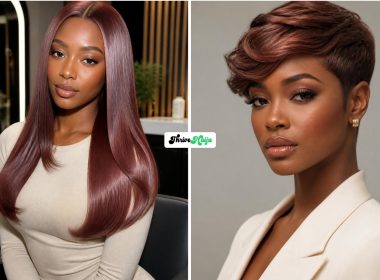 Cute Rose Brown Hair Color Ideas